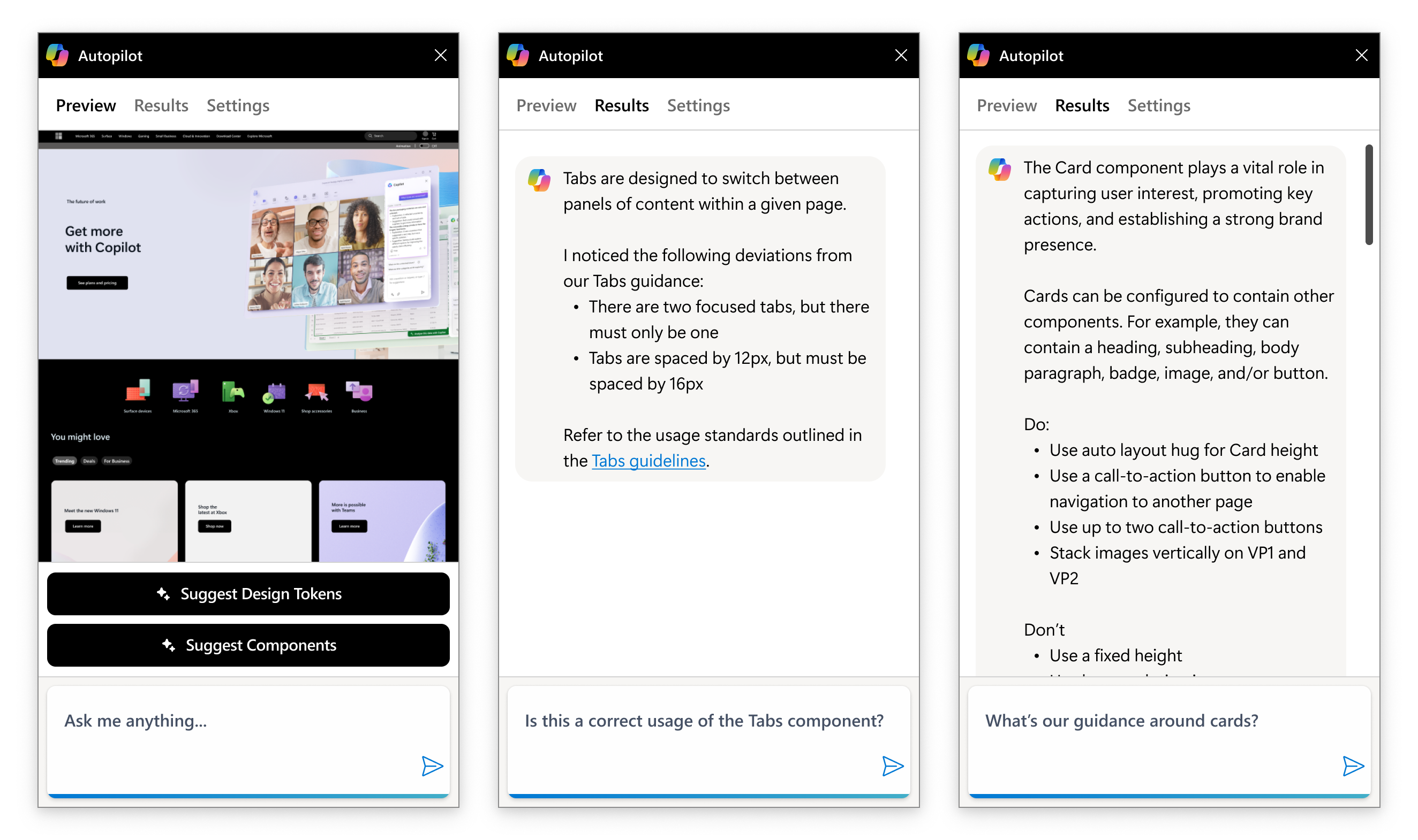 A prototype of Copilot-enabled Figma plugin called Autopilot