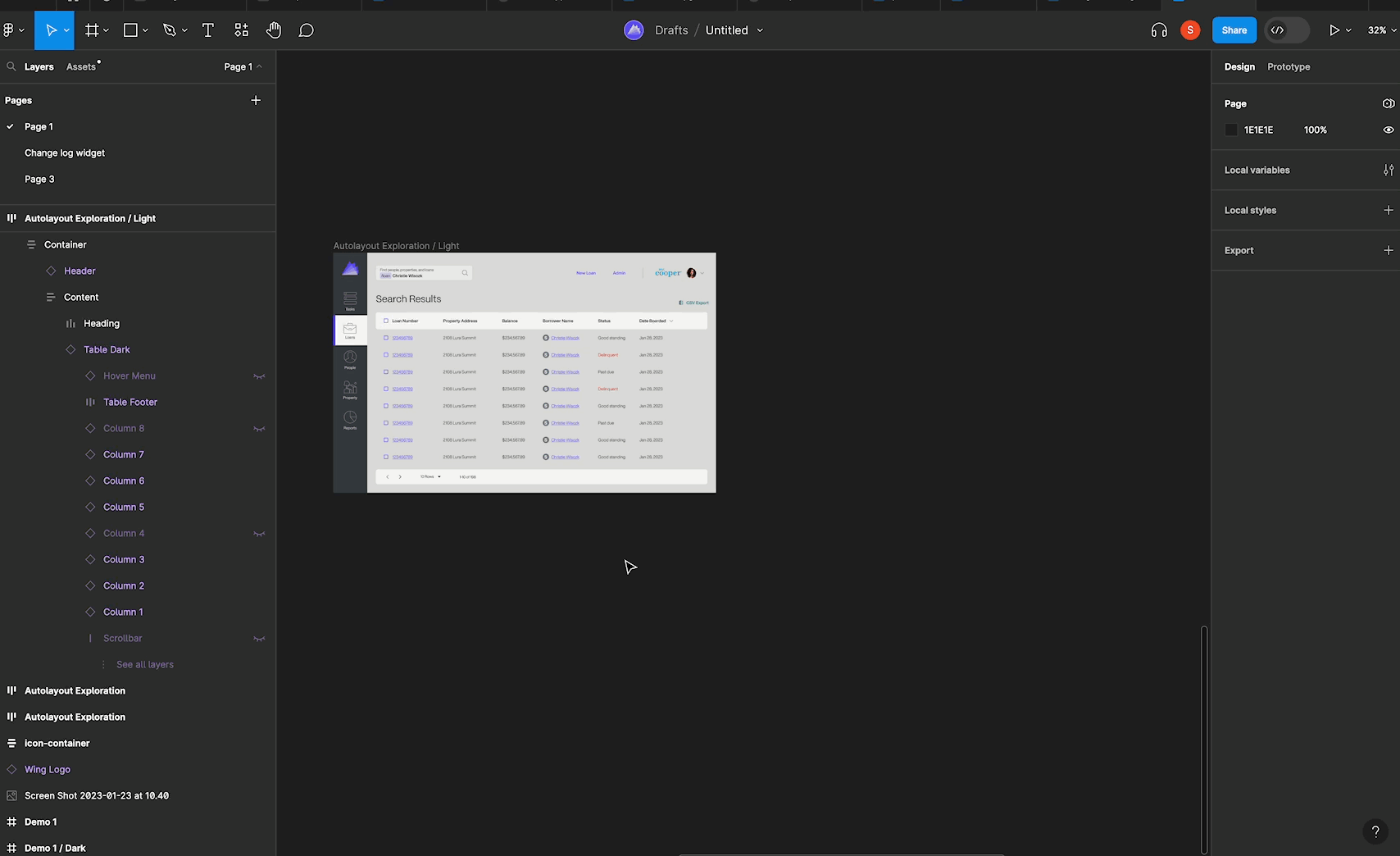 A Figma frame automatically being duplicated from light mode to dark mode using Theme Magic